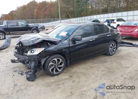 2017 Honda Accord Ex-L из США, поврежденный, VIN 1HGCR2F89HA166150